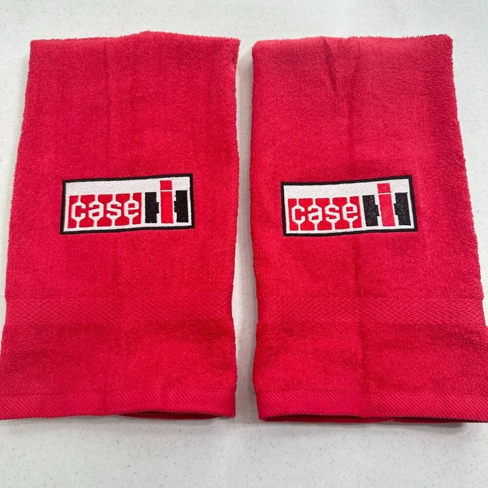 Case IH Towels Embroidered International Harvester Hand Towel Set Bathroom Home